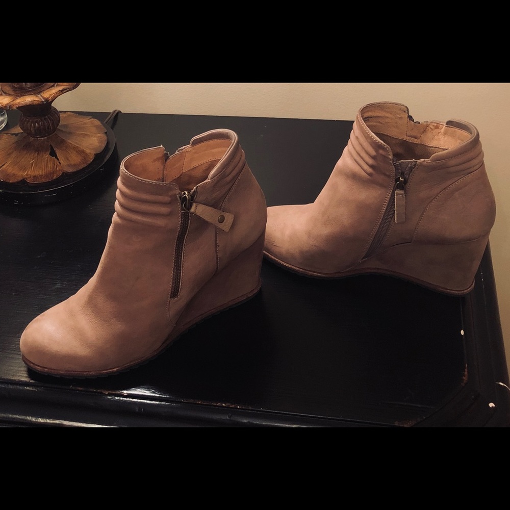 Biala Wedge Booties!